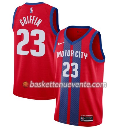 Maillot Basket Detroit Pistons Blake Griffin 23 2019-20 Nike City Edition Swingman - Homme